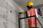 High Strength, Hydrophobic, Non Shrink, Polymer modified Cement base grouting material for filling Tie Rod Holes/ Wall Tie Patti in RCC Members